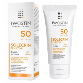 IWOSTIN SOLECRIN SENSITIVE EMULSJA OCHRONNA SPF 50+ 100 ML